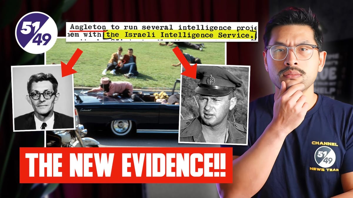JFK Bombshell: CIA-Mossad "Joint Ops" & IDF in Dallas?!