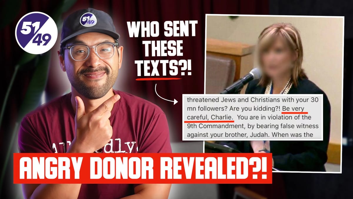 Identity REVEALED: The TPUSA Donor Who Tried to Silence Charlie Kirk