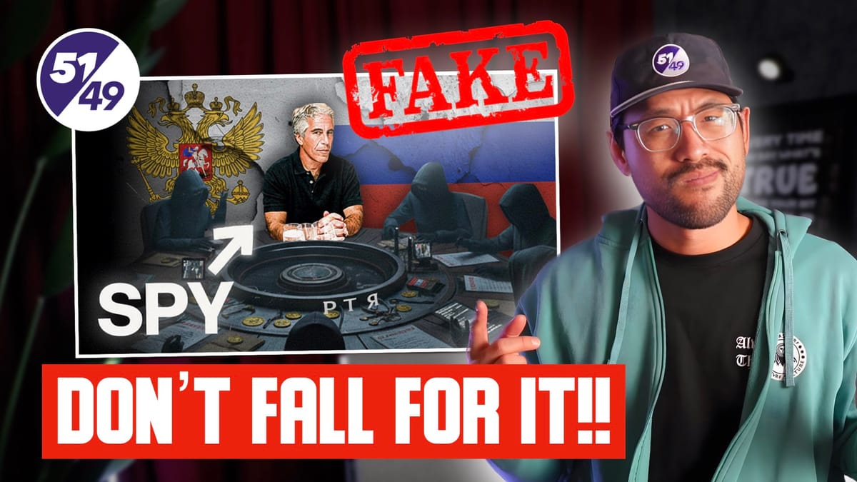 The Epstein "Russian" Narrative is a Psyop