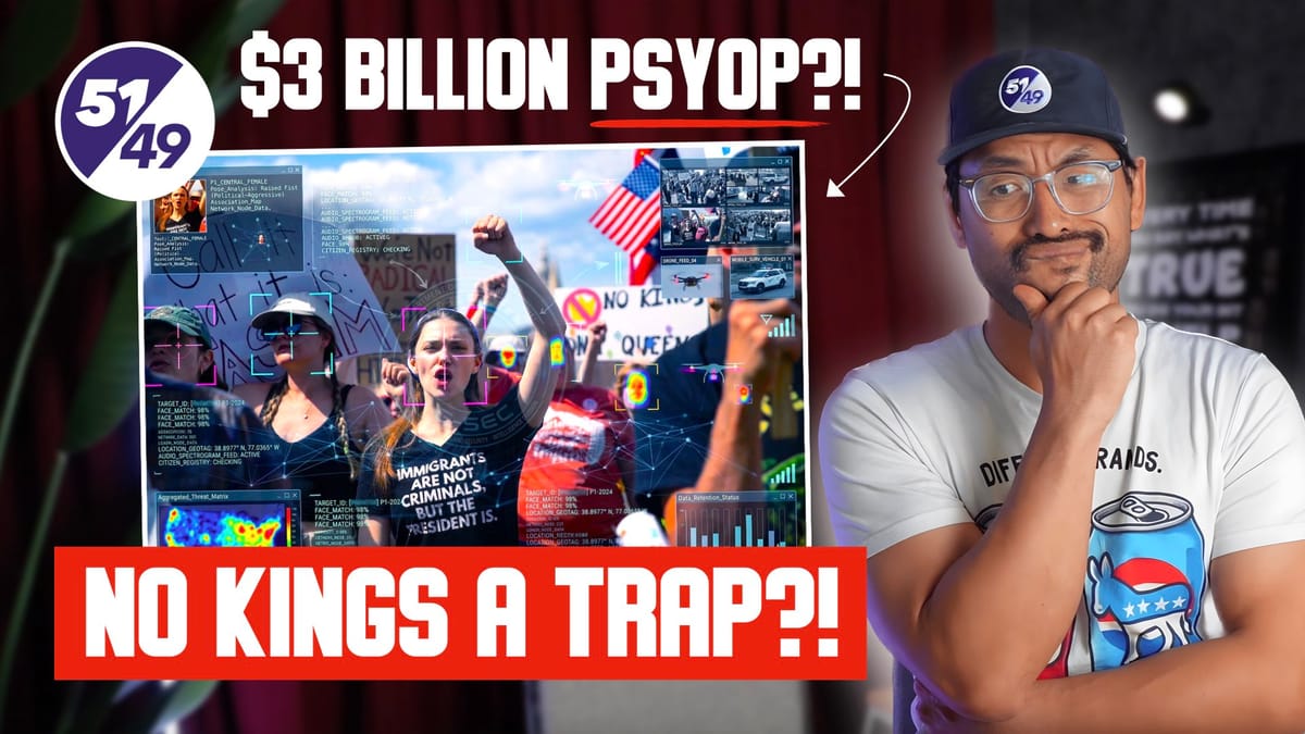 The SCARY Truth Behind the "No Kings" Protests